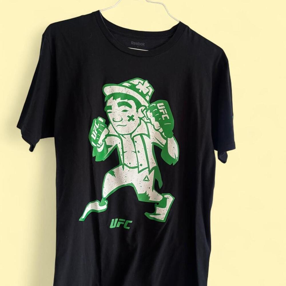 Reebok ufc black t shirt
